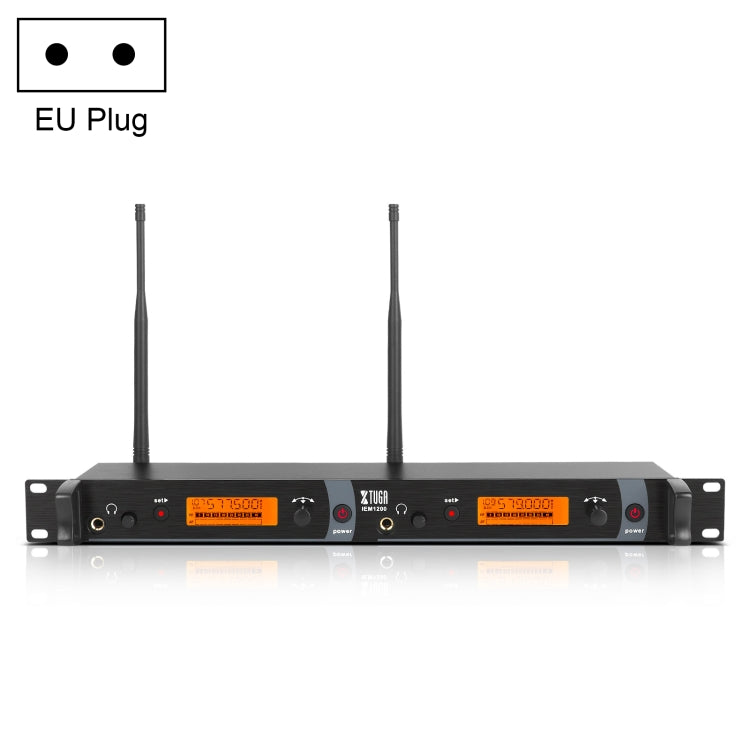Sistema de Monitor Auricular para Cantor de Palco XTUGA IEM1200 Transmissor Sem Fios, Transmissor