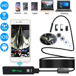 Câmara Endoscópica WiFi YPC110 8mm 2.0MP HD com Tubo de Cobra, 8 LEDs, Impermeável IP68, Diâmetro da Lente: 8mm, Comprimento: 3,5m, Cabo Flexível