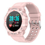 FD68 Relógio Inteligente Desportivo com Ecrã Redondo a Cores de 1,3 polegadas, Suporta Frequência Cardíaca / Modo Multi-Desportos, FD68