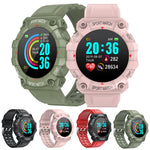 FD68 Relógio Inteligente Desportivo com Ecrã Redondo a Cores de 1,3 polegadas, Suporta Frequência Cardíaca / Modo Multi-Desportos, FD68