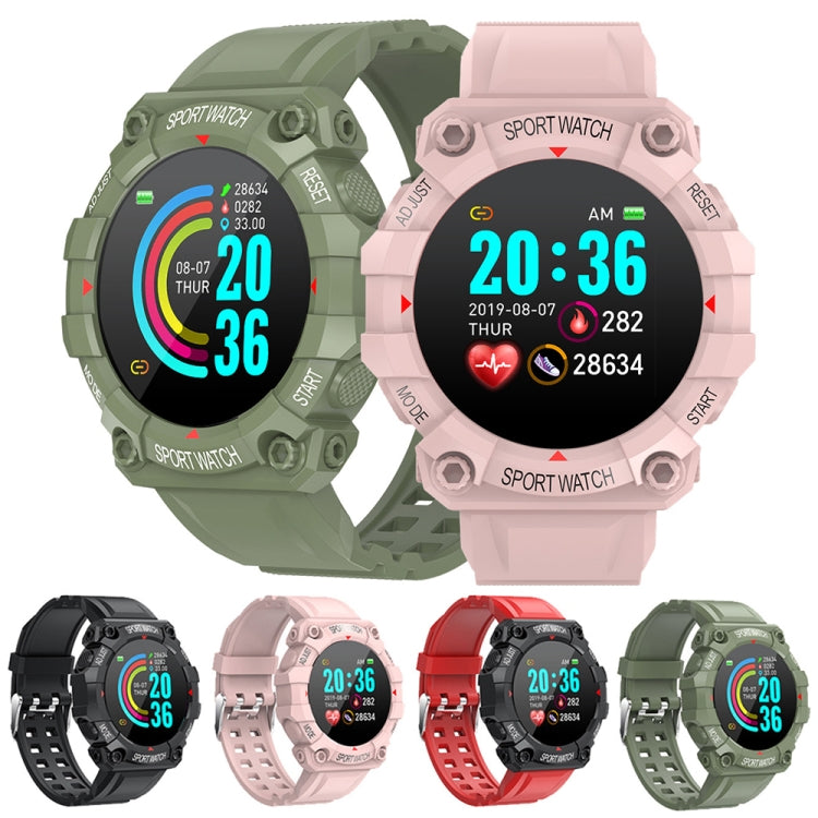 FD68 Relógio Inteligente Desportivo com Ecrã Redondo a Cores de 1,3 polegadas, Suporta Frequência Cardíaca / Modo Multi-Desportos, FD68