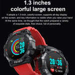 FD68 Relógio Inteligente Desportivo com Ecrã Redondo a Cores de 1,3 polegadas, Suporta Frequência Cardíaca / Modo Multi-Desportos, FD68