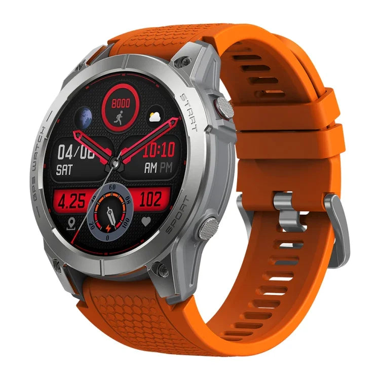 Zeblaze Stratos 3 Smartwatch com Ecrã AMOLED de 1,43 polegadas IP68 à Prova de Água, Suporta Chamadas Bluetooth / GPS, Stratos 3