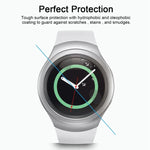 2 PCS ENKAY Hat-Prince para Samsung Gear S2 Smart Watch Filme de Vidro Temperado à Prova de Explosão 0.2mm 9H Dureza de Superfície 2.15D