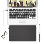 Mesa Digitalizadora Gráfica Profissional HUION Inspiroy Série H950P 5080LPI USB para Windows / Mac OS, com Caneta Sem Bateria