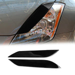 Car ABS Light Eyebrow For Nissan 350Z 2006-2009, For Nissan 350Z 2006-2009