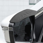 Car Rear View Mirror Rain Eyebrow Cover Catering Mirror PVC Carbon Fiber Pattern Rain Shield, DM-119