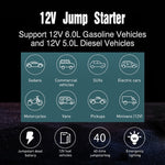 FOXSUR FJS-600 Car Multifunctional Emergency Start Power Supply, FJS-600