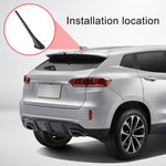 YQ-624A2 17x1.5cm Car Radio Roof Enhanced Signal Antenna Mast, YQ-624A2