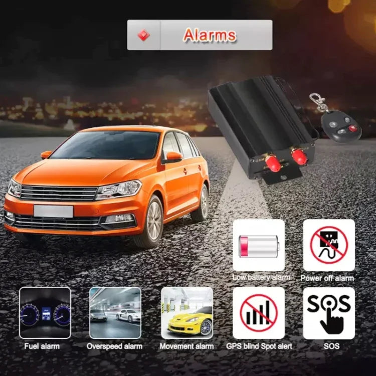 DEAOKE Localizador GPS 2G para Carro Rastreador Anti-Roubo com Controlo Remoto, Localizador GPS para Carro com Controlo Remoto
