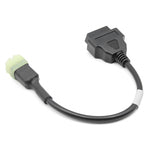 For Kawasaki 6 Pin to OBDII Female Motorcycle Connector Cable, For Kawasaki