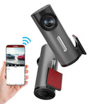 Gravador de Condução WiFi para Carro 1080P HD, Suporta Ligação a Aplicação Móvel e Gravação em Loop Automática, Gravador de Condução WiFi para Carro