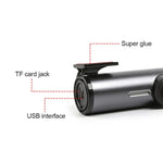 Gravador de Condução WiFi para Carro 1080P HD, Suporta Ligação a Aplicação Móvel e Gravação em Loop Automática, Gravador de Condução WiFi para Carro