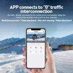 Gravador de Condução WiFi para Carro 1080P HD, Suporta Ligação a Aplicação Móvel e Gravação em Loop Automática, Gravador de Condução WiFi para Carro
