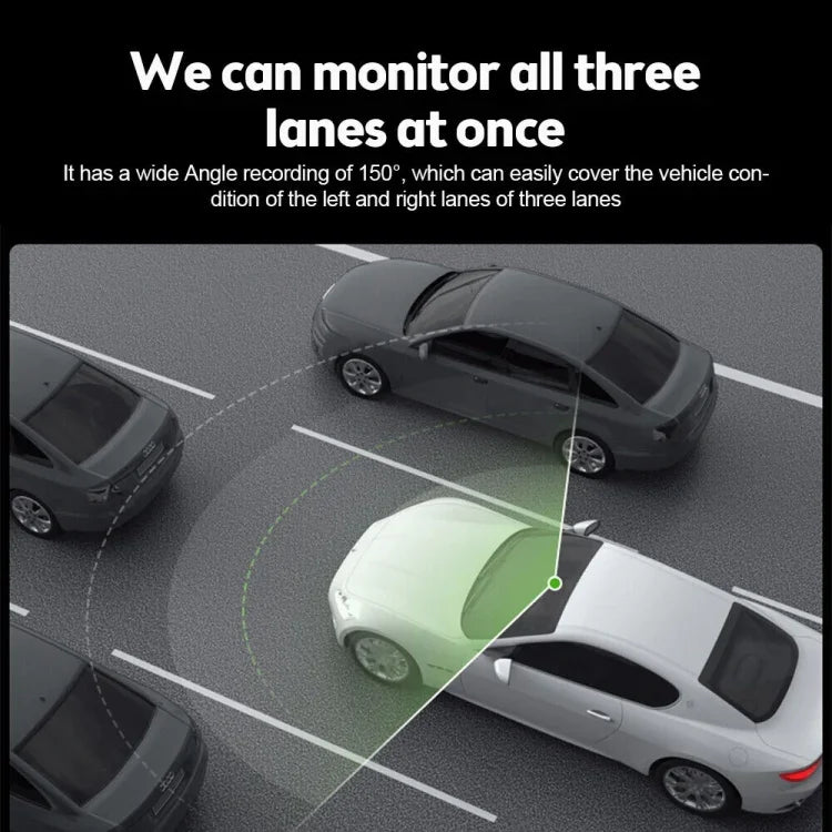 Gravador de Condução WiFi para Carro 1080P HD, Suporta Ligação a Aplicação Móvel e Gravação em Loop Automática, Gravador de Condução WiFi para Carro