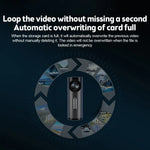 Gravador de Condução WiFi para Carro 1080P HD, Suporta Ligação a Aplicação Móvel e Gravação em Loop Automática, Gravador de Condução WiFi para Carro