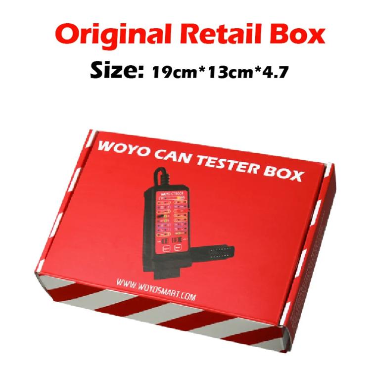 WOYO CTB007 CAN Tester Box 12V 24V OBD2 Breakout Box with 27 in / 59 in Cable Cable for All Car Automotive Diagnostic Tool, CTB007 with 59 in Cable