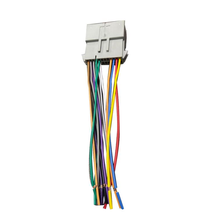 Car Stereo Radio Wiring Pigtail Harness for GMC, Power Cable for GMC + ACC + Antenna Adapter, For Chevrolet / Chrysler / GMC / Buick