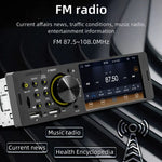 Receptor de Rádio para Carro MP5 de 4 polegadas 800x480P, Suporte FM, Bluetooth e Cartão SD com Controlo Remoto, F7805C