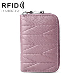 KB191 Carteira Clutch para Senhora em Pele de Vaca com Fecho, Formato de Organizador, Múltiplos Compartimentos para Cartões, Antimagnética RFID, KB191 Roxo Claro, KB191 Vinho, KB191 Castanho, KB191 Azul Água, KB191 Preto, KB191 Azul Escuro, KB191 Rosa