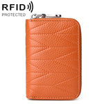 KB191 Carteira Clutch para Senhora em Pele de Vaca com Fecho, Formato de Organizador, Múltiplos Compartimentos para Cartões, Antimagnética RFID, KB191 Roxo Claro, KB191 Vinho, KB191 Castanho, KB191 Azul Água, KB191 Preto, KB191 Azul Escuro, KB191 Rosa