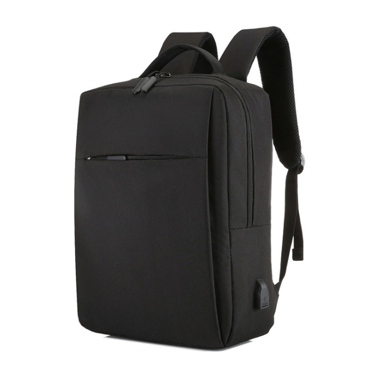 Mochila Casual de Negócios Impermeável de Grande Capacidade em Tecido Oxford com Design de Carregamento USB Externo para Portáteis de 15,6 polegadas POFOCO