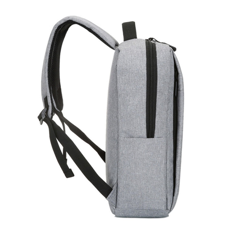 Mochila Casual de Negócios Impermeável de Grande Capacidade em Tecido Oxford com Design de Carregamento USB Externo para Portáteis de 15,6 polegadas POFOCO