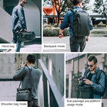 Mochila de Ombro Dupla Impermeável e Antichoque 2 em 1 PGYTECH P-CB-020 + Bolsa de Ombro Única, P-CB-020