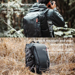 Mochila de Ombro Dupla Impermeável e Antichoque 2 em 1 PGYTECH P-CB-020 + Bolsa de Ombro Única, P-CB-020