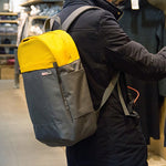 Mochila Multifuncional de Computador POFOKO Série XY 14-15,4 polegadas com Combinação de Cores Fashion, Tamanho: M