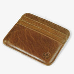 Carteira de Couro de Vaca XIAO YUAN XIANG com Bolso para 6 Cartões, Porta-moedas e Porta-cartões, Tamanho: 10.7cm x 8.7cm, Entrega de Cor Aleatória, 6 Cartões