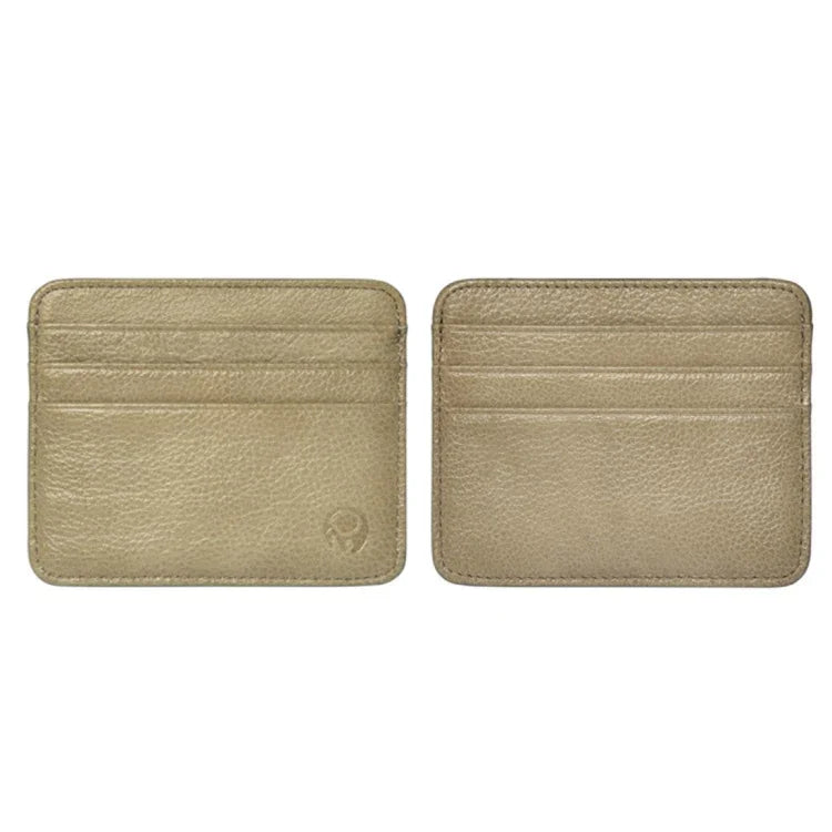 Carteira de Couro de Vaca XIAO YUAN XIANG com Bolso para 6 Cartões, Porta-moedas e Porta-cartões, Tamanho: 10.7cm x 8.7cm, Entrega de Cor Aleatória, 6 Cartões