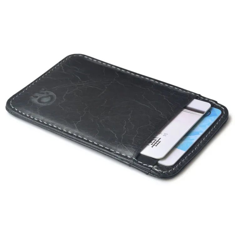 Carteira XIAO YUAN XIANG em Pele de Vaca com 5 Bolsos para Cartões, Porta-Moedas e Porta Cartões, Tamanho: 10.6cm x 7.2cm, Cor Enviada Aleatoriamente