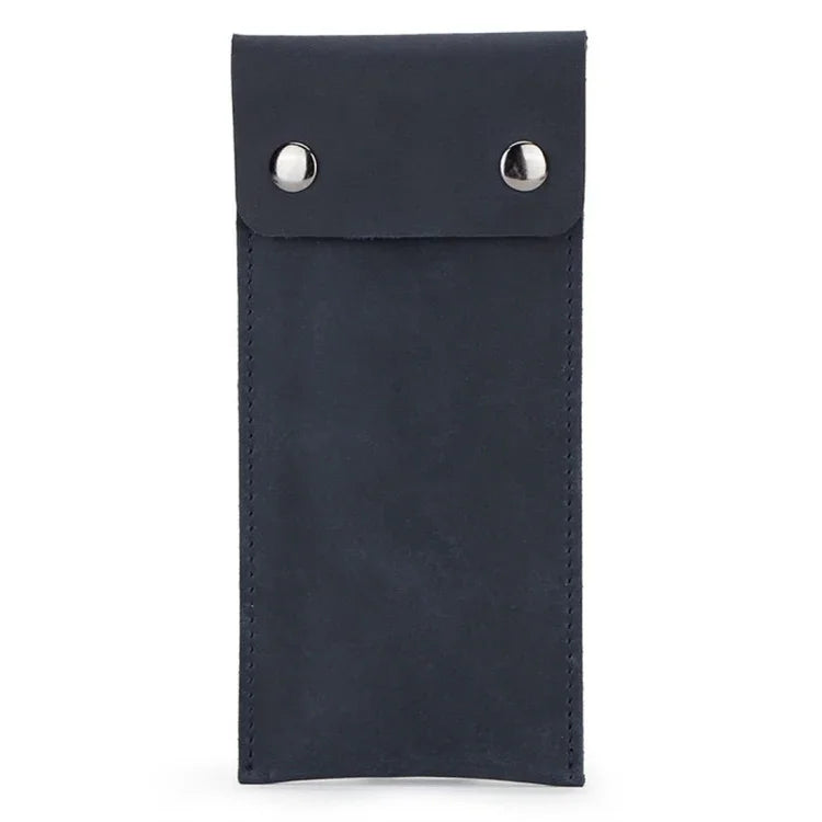 CONTACTS FAMILY CF1110 Bolsa Protetora Universal em Pele Crazy Horse para Armazenamento de Relógio para Apple Watch