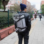 Mala de ombro única para viagem ao ar livre Ozuko 9005 de grande capacidade em Oxford, 21 polegadas