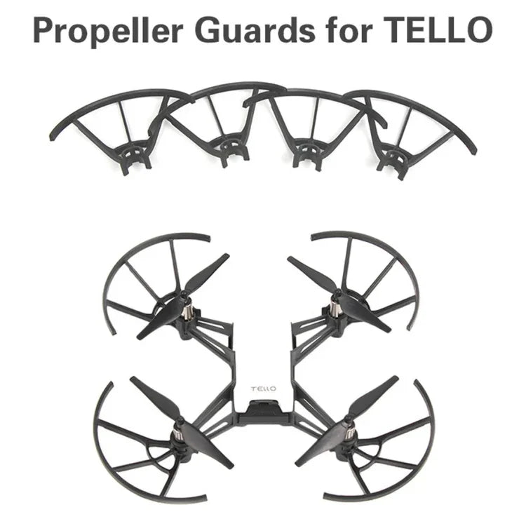 4 Capas Protetoras para Hélices do Drone DJI TELLO, Para Capas Protetoras de Hélices DJI TELLO