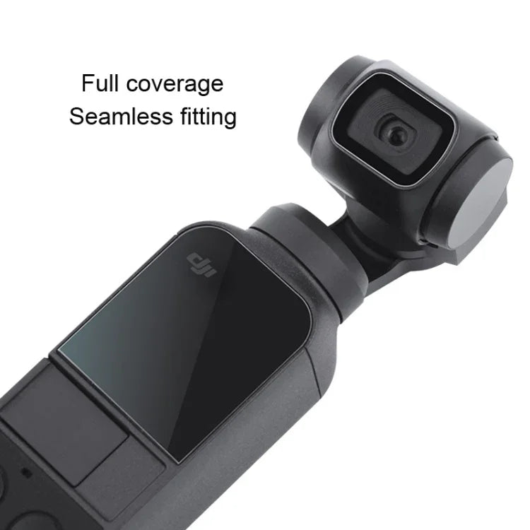 6 Peças de Protetor de Lente + Filme de Vidro Temperado para Ecrã para DJI OSMO Pocket Gimbal, 6 Peças Protetor de Lente