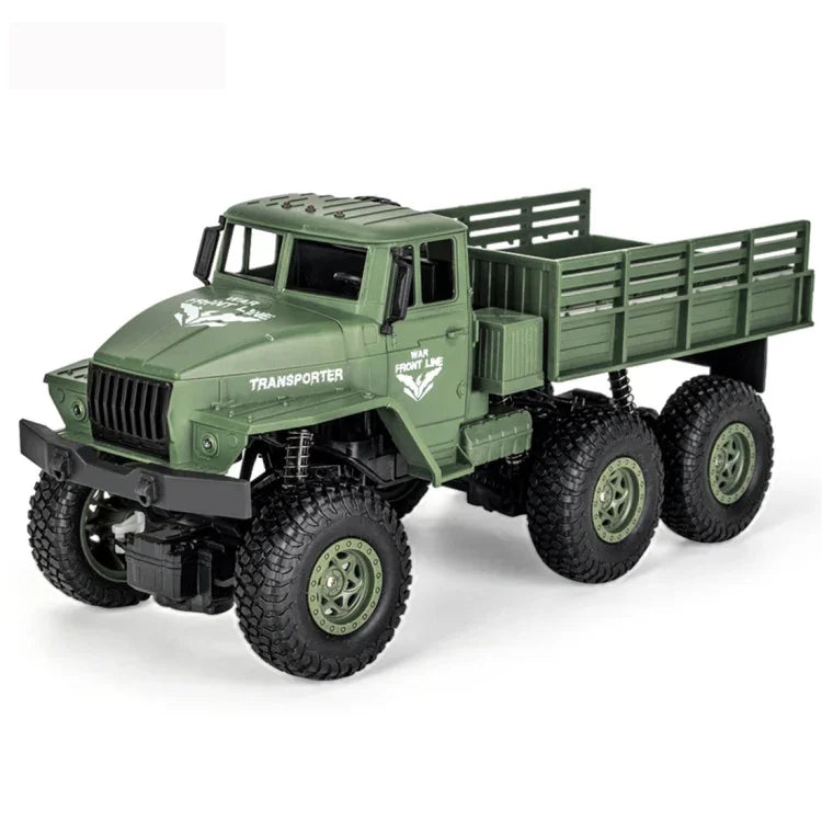 JJR/C 1:18 2.4Ghz 4 Canais Controlo Remoto Caminhão Blindado Dongfeng 7 de Seis Rodas, Dongfeng 7 (Verde), Dongfeng 7 (Amarelo)