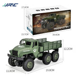 JJR/C 1:18 2.4Ghz 4 Canais Controlo Remoto Caminhão Blindado Dongfeng 7 de Seis Rodas, Dongfeng 7 (Verde), Dongfeng 7 (Amarelo)