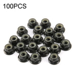 100 PCS Porca de Parafuso de Motor de Alumínio 6061 iFlight M5 CW Inserção de Nylon Auto Bloqueante para Motor de Drone RC FPV Racing, M5 CW 6061(Preto), M5 CW 6061(Vermelho)