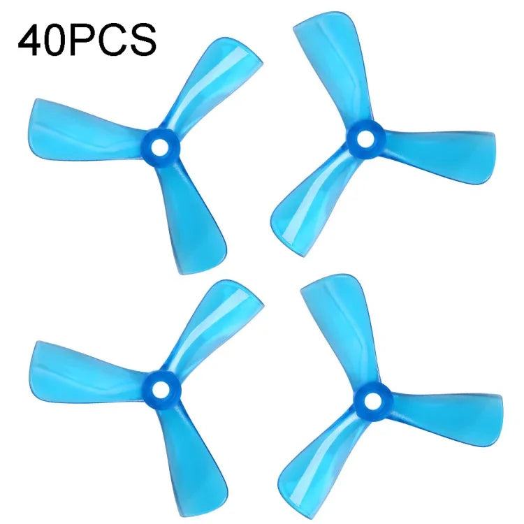 10 Pacotes / 40pcs Hélice FPV Freestyle iFlight Cine 3040 3 polegadas 3 Pás para Drones RC FPV Racing Freestyle BumbleBee MegaBee Acessórios