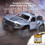 FY-08 Versão Brushless Comando Remoto 2.4G Veículo Todo-o-Terreno Caminhão Curto 1:12 Quatro Rodas Motrizes Carro de Comando Remoto de Alta Velocidade, Plugue EU
