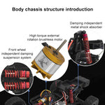 FY-08 Versão Brushless Comando Remoto 2.4G Veículo Todo-o-Terreno Caminhão Curto 1:12 Quatro Rodas Motrizes Carro de Comando Remoto de Alta Velocidade, Plugue EU