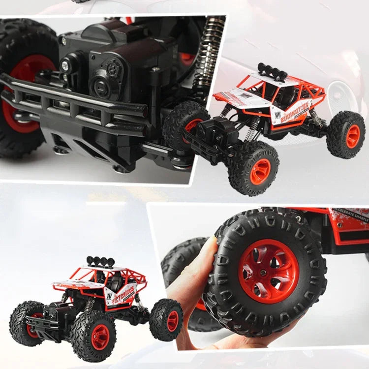 Carro de Brinquedo para Crianças com Controlo Remoto Sem Fios 2.4GHz 1:16, Deriva, Todo-o-terreno, Tração às Quatro Rodas, 6255 2.4GHz 1:16(Azul), 6255 2.4GHz 1:16(Vermelho)