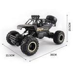 HD6026 Carro de Escalada Grande Liga 1:12 Carro de Controlo Remoto Todo-o-terreno de Quatro Rodas, Tamanho: 37cm, HD6026 1:12 (Preto), 6255 2.4GHz 1:16 (Verde), HD6026 1:12 (Dourado), HD6026 1:12 (Vermelho), HD6026 1:12 (Prateado)