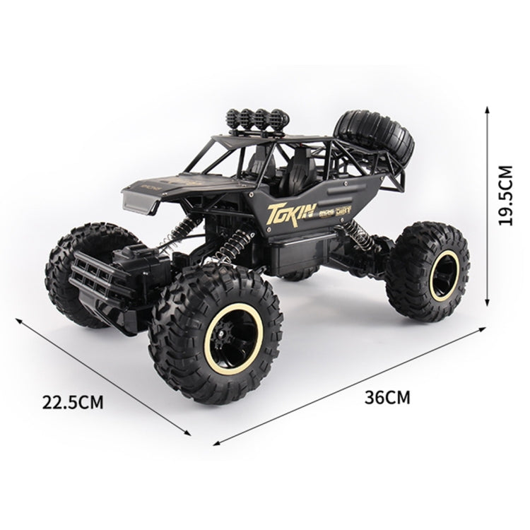 HD6026 Carro de Escalada Grande Liga 1:12 Carro de Controlo Remoto Todo-o-terreno de Quatro Rodas, Tamanho: 37cm, HD6026 1:12 (Preto), 6255 2.4GHz 1:16 (Verde), HD6026 1:12 (Dourado), HD6026 1:12 (Vermelho), HD6026 1:12 (Prateado)