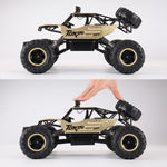 HD6026 Carro de Escalada Grande Liga 1:12 Carro de Controlo Remoto Todo-o-terreno de Quatro Rodas, Tamanho: 37cm, HD6026 1:12 (Preto), 6255 2.4GHz 1:16 (Verde), HD6026 1:12 (Dourado), HD6026 1:12 (Vermelho), HD6026 1:12 (Prateado)