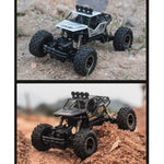 Carro de Escalada Todo-o-terreno com Controlo Remoto 1:16 em Liga Grande, Tração às Quatro Rodas, Tamanho: 28cm, HD6026 1:16(Preto), HD6026 1:16(Azul), HD6026 1:16(Vermelho), HD6026 1:16(Prateado)