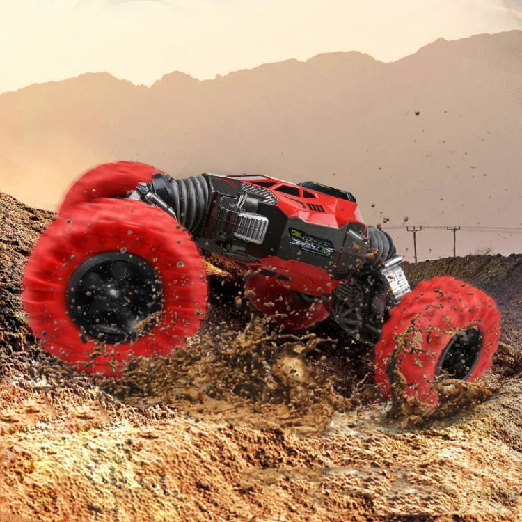 Carro de Brinquedo para Crianças com Controlo Remoto 675E 1:16 2.4GHz, Tração às Quatro Rodas, Escalada Todo-o-terreno com Dupla Torção, Tamanho: 33cm