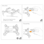 PGYTECH Parasol Protetor para Lente de Câmara Gimbal DJI Spark
